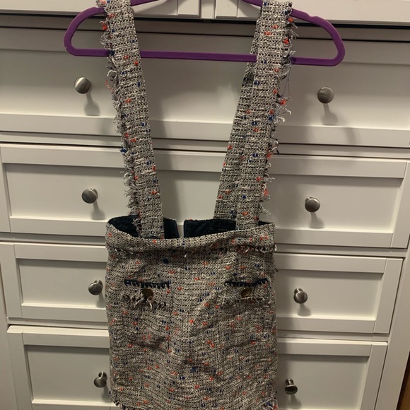 Tweed overall Zara Skirt - Picture 3 of 7